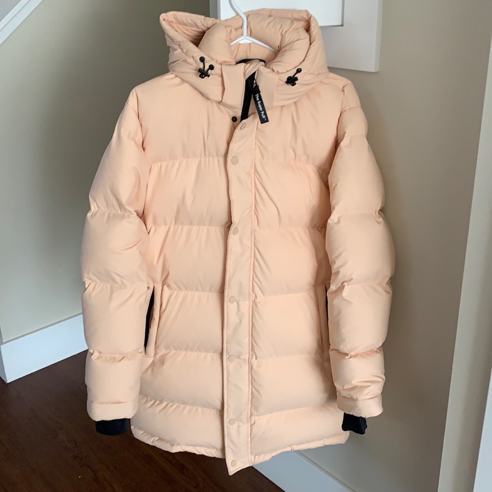 TNA The super puff mid down jacket